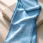 Bears on Ice bamboo satin scarf with icy Arctic landscape print