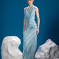 Cracked Ice Dress in bamboo Lycra with cracked-ice inspired design