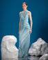 Cracked Ice Dress in bamboo Lycra with cracked-ice inspired design