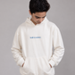 Endurance Hoodie with polar-inspired graphic and reconstructed denim details