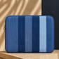 Fram Strait Laptop Sleeve with Arctic-inspired blue repurposed denim design
