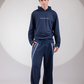 Ice Trail Jogger with denim detailing inspired by fractured glacier pathways