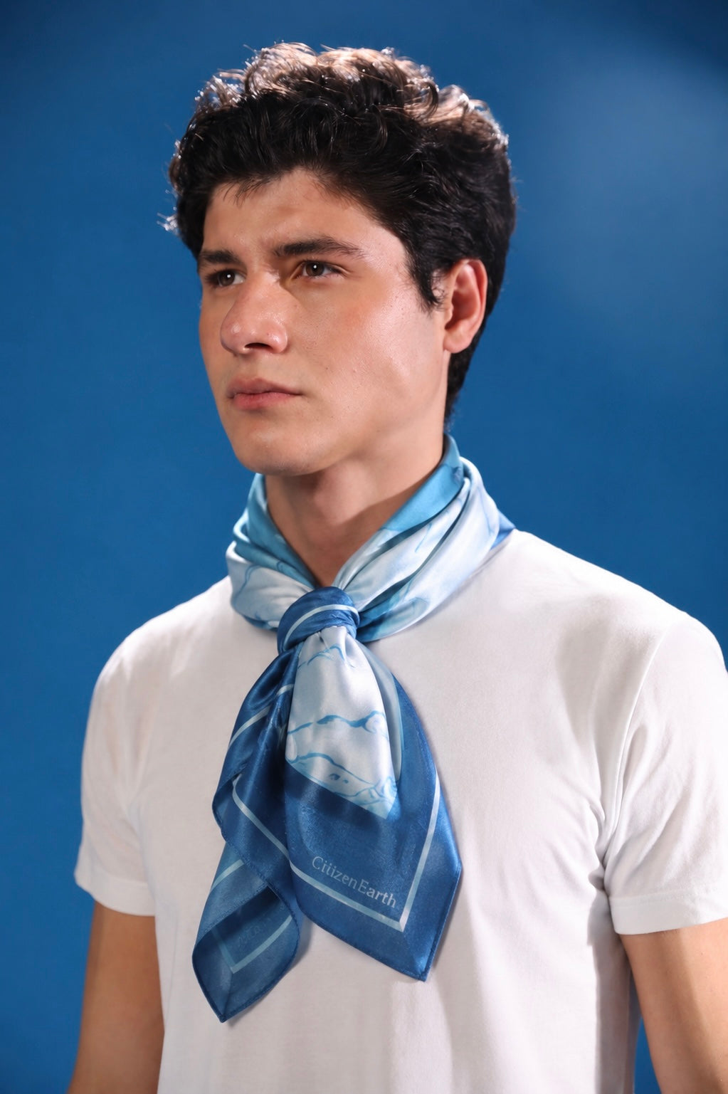 Polar Textures bamboo scarf by CitizenEarth